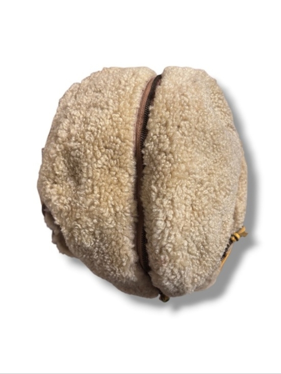 SUNDANCE SHEEPSKIN & LEATHER Shearling & Leather Backpack Handmade main image 4